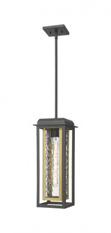 Mansfield - 1 Light - 8 inch - Black - Coastal Outdoor Pendant (3442|9951-1H-BK-19-CG-BR-WG)