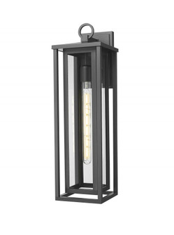 Ashland - 1 Light - 8 inch - Matte Black - Coastal Outdoor Sconce (3442|9950-1W-BK-23-CL)