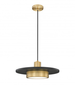 1 Light Pendant (276|829P16-MB-MGLD-LED)