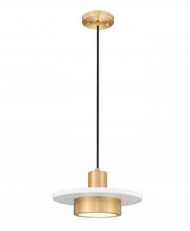 1 Light Pendant (276|829P12-MW-MGLD-LED)