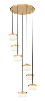 7 Light Chandelier (276|827P6-7R-MGLD-LED)