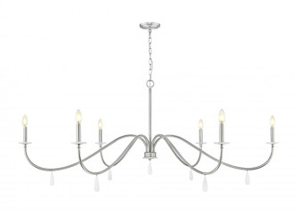 6 Light Chandelier (276|6103-63BN)