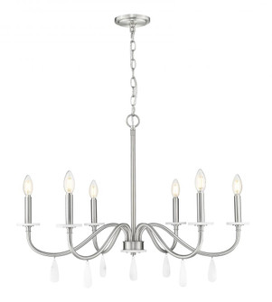 6 Light Chandelier (276|6103-32BN)