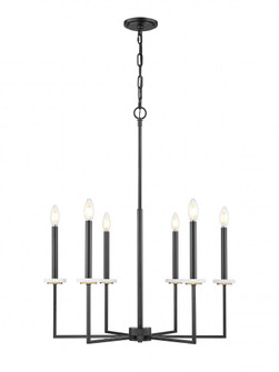 6 Light Chandelier (276|6100-6MB)