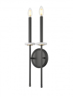 2 Light Wall Sconce (276|6100-2S-MB)