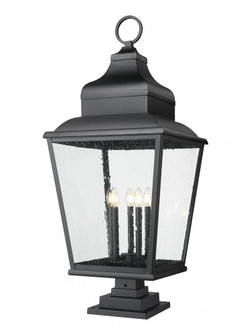 5 Light Outdoor Pier Mounted Fixture (276|5029PHXXLS-LSQPM-BK)