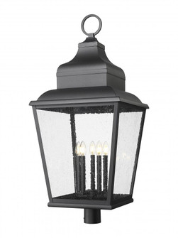 5 Light Outdoor Post Mount Fixture (276|5029PHXXLR-BK)