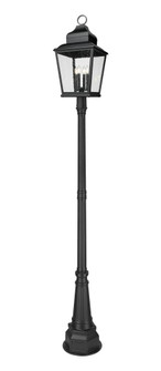 4 Light Outdoor Post Mounted Fixture (276|5029PHXLR-564P-BK)