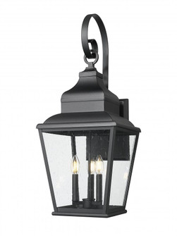 3 Light Outdoor Wall Light (276|5029B-BK)