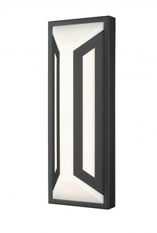 2 Light Outdoor Wall Light (276|5028M-BK-LED)