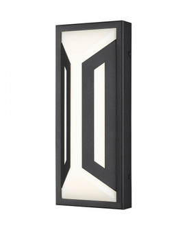 2 Light Outdoor Wall Light (276|5028S-BK-LED)