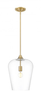 1 Light Pendant (276|473P12-BBR)