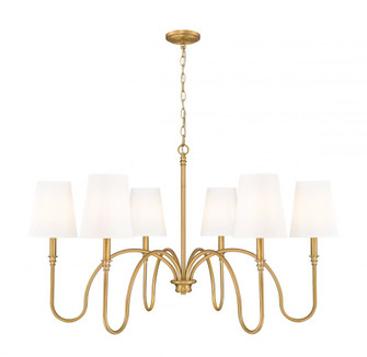 6 Light Chandelier (276|4505-6RB)