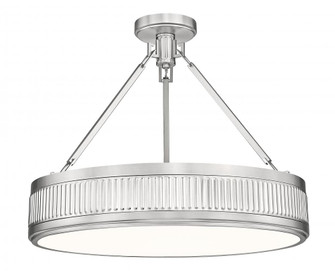 3 Light Semi Flush Mount (276|3046SF22-SN-LED)
