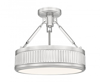 1 Light Semi Flush Mount (276|3046SF15-SN-LED)