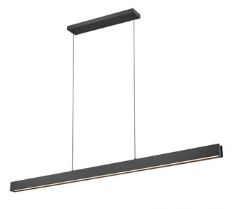 1 Light Linear Chandelier (276|1016-72L-MB-LED)