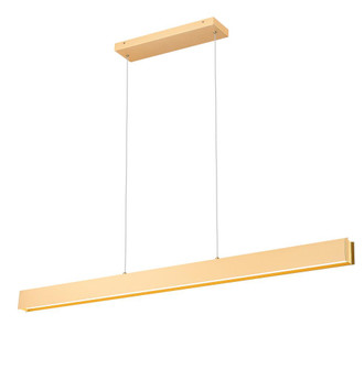 1 Light Linear Chandelier (276|1016-55L-GLD-LED)