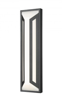 2 Light Outdoor Wall Light (276|5028B-BK-LED)