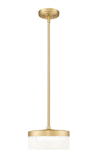 1 Light Pendant (276|827P9-MGLD-LED)