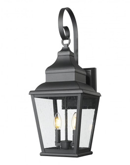 2 Light Outdoor Wall Light (276|5029M-BK)