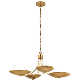 Palmela Chandelier/Semi Flush 4Lt (10687|52854LBRLBZ)