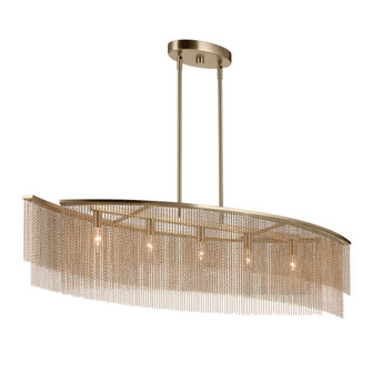 Khaite Linear Chandelier 5Lt (10687|52825CPZ)
