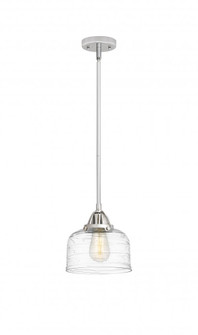 Bell - 1 Light - 8 inch - Polished Chrome - Stem hung - Mini Pendant (3442|288-1S-PC-G713)