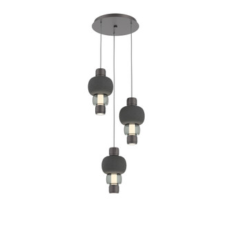 Torno Mandrel 3PC Multi-Pendant (1289|CHB0106-D3-GP-S-C01-L3-CB2)