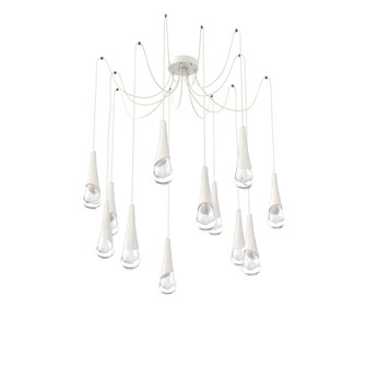 Hailstone Round 12pc Swag Multi-Pendant (1289|SCB0104-12-WI-C-C01-L1-CB1)