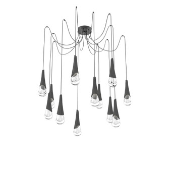 Hailstone Round 12pc Swag Multi-Pendant (1289|SCB0104-12-MB-C-C01-L3-CB2)