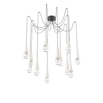 Hailstone Round 12pc Swag Multi-Pendant (1289|SCB0104-12-MB-C-C01-L1-CB1)