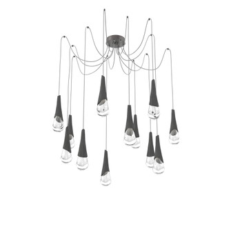 Hailstone Round 12pc Swag Multi-Pendant (1289|SCB0104-12-GP-C-C01-L3-CB2)