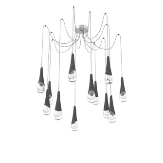Hailstone Round 12pc Swag Multi-Pendant (1289|SCB0104-12-CS-C-C01-L3-CB2)