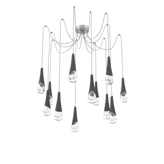 Hailstone Round 12pc Swag Multi-Pendant (1289|SCB0104-12-BS-C-C01-L1-CB2)