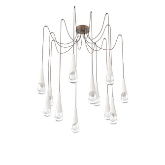 Hailstone Round 12pc Swag Multi-Pendant (1289|SCB0104-12-BB-C-C01-L3-CB1)