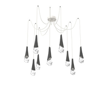 Hailstone Round 9pc Swag Multi-Pendant (1289|SCB0104-09-WI-C-C01-L1-CB2)