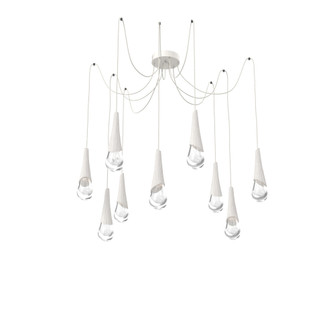 Hailstone Round 9pc Swag Multi-Pendant (1289|SCB0104-09-WI-C-C01-L1-CB1)