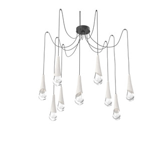Hailstone Round 9pc Swag Multi-Pendant (1289|SCB0104-09-MB-C-C01-L3-CB1)