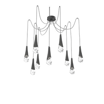 Hailstone Round 9pc Swag Multi-Pendant (1289|SCB0104-09-MB-C-C01-L1-CB2)