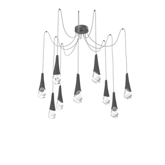 Hailstone Round 9pc Swag Multi-Pendant (1289|SCB0104-09-GP-C-C01-L1-CB2)