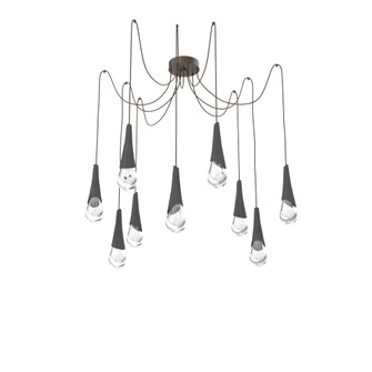 Hailstone Round 9pc Swag Multi-Pendant (1289|SCB0104-09-FB-C-C01-L1-CB2)