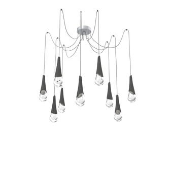 Hailstone Round 9pc Swag Multi-Pendant (1289|SCB0104-09-CS-C-C01-L1-CB2)
