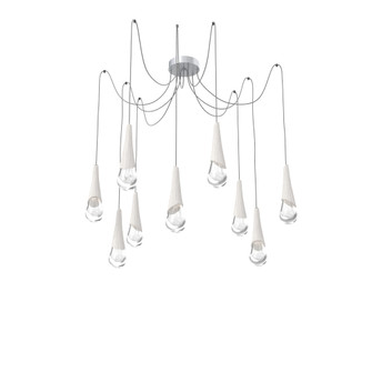 Hailstone Round 9pc Swag Multi-Pendant (1289|SCB0104-09-CS-C-C01-L1-CB1)