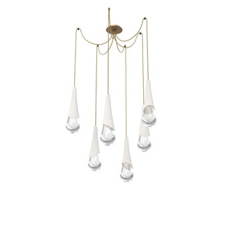 Hailstone Round 6pc Swag Multi-Pendant (1289|SCB0104-06-NB-C-C01-L3-CB1)
