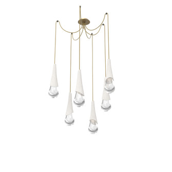 Hailstone Round 6pc Swag Multi-Pendant (1289|SCB0104-06-GB-C-C01-L3-CB1)