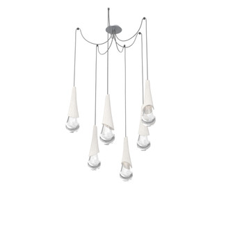 Hailstone Round 6pc Swag Multi-Pendant (1289|SCB0104-06-CS-C-C01-L3-CB1)