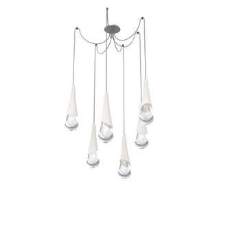 Hailstone Round 6pc Swag Multi-Pendant (1289|SCB0104-06-BS-C-C01-L1-CB1)