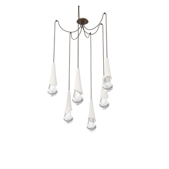 Hailstone Round 6pc Swag Multi-Pendant (1289|SCB0104-06-BB-C-C01-L1-CB1)