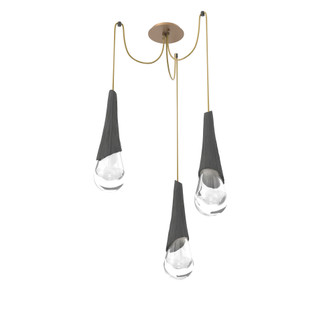 Hailstone Round 3pc Swag Multi-Pendant (1289|SCB0104-03-NB-C-C01-L1-CB2)