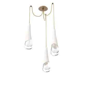 Hailstone Round 3pc Swag Multi-Pendant (1289|SCB0104-03-NB-C-C01-L3-CB1)